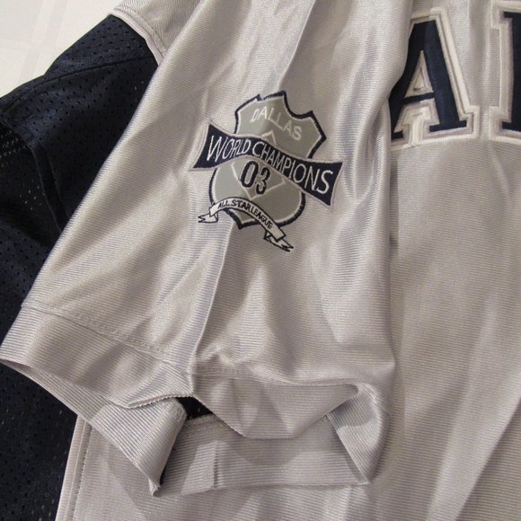 Vtg Buda Bean Dallas 3 Jersey XXL Brooklyn Bred Harlem Manufactured EUC RARE - Picture 9 of 12